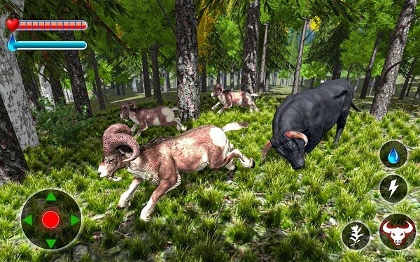 憤怒的公牛攻擊捕食者3d v1.0 安卓版 2