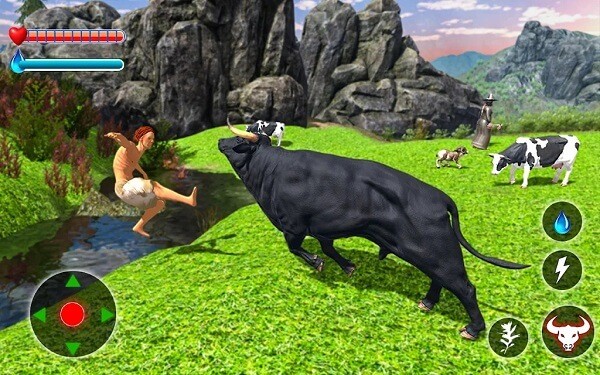 憤怒的公牛攻擊捕食者3d v1.0 安卓版 0