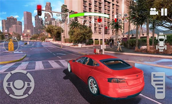 電動(dòng)汽車模擬器城市駕駛 v1.6 安卓版 1