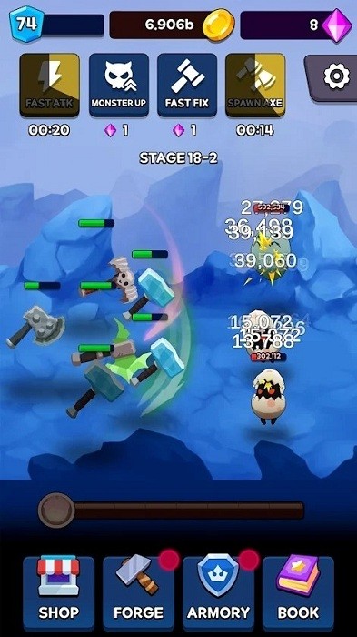 終極斧頭空閑點擊器 v1.1.5 安卓版 2