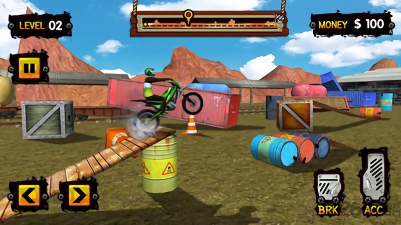 3d特技自行車 v1.02 安卓版 1