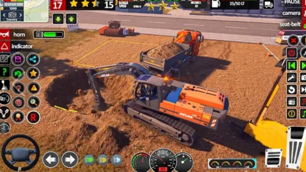 挖沙機(jī)JCB卡車 v7 免費(fèi)版 1