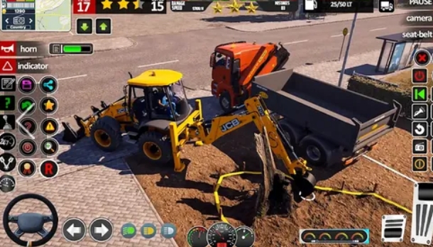 挖沙機(jī)JCB卡車 v7 免費(fèi)版 2