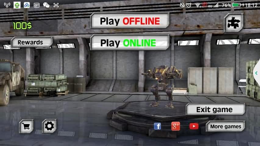 真實機(jī)器人鋼鐵戰(zhàn)爭3d v1.0 安卓版 0