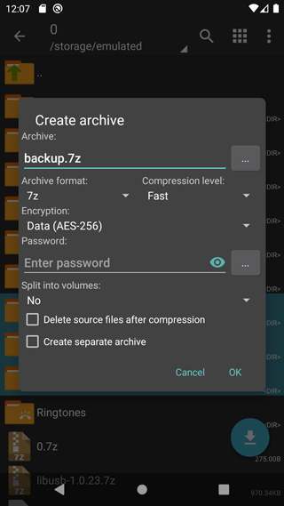 zarchiver pro藍(lán)色版 v1.0.9 安卓最新版 0