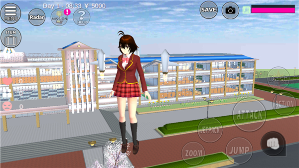 櫻花校園模擬器英文版2025最新版 v1.045.17 安卓版 3