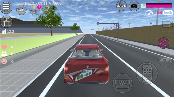 櫻花校園模擬器英文版2025最新版 v1.045.17 安卓版 4