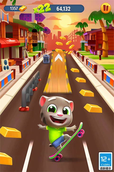 湯姆貓跑酷糖果世界版 v6.4.0.792 安卓最新版 2