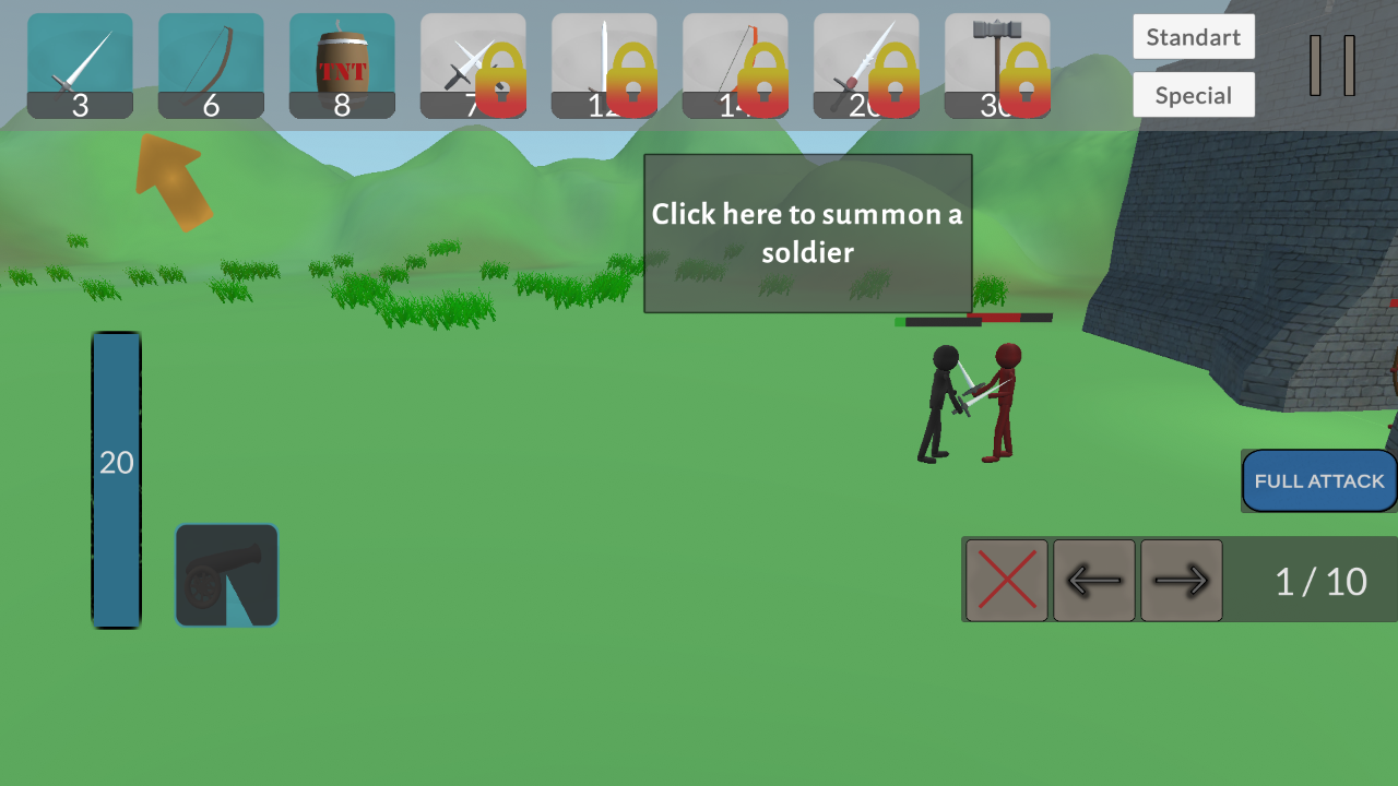火柴人城堡塔防 v1.4.8 安卓版 3