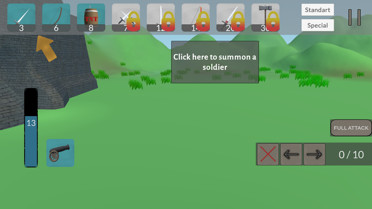 火柴人城堡塔防 v1.4.8 安卓版 1
