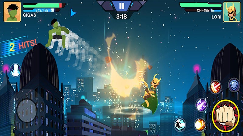 火柴人超級英雄戰(zhàn)爭內(nèi)置 v0.2.3 安卓版 1
