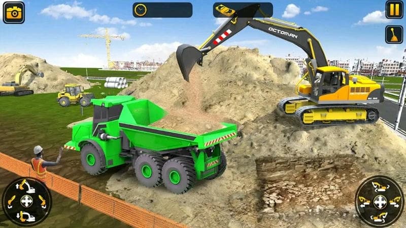 挖掘機(jī)卡車 v1.0 安卓版 1