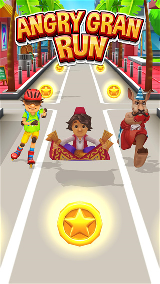 憤怒的老奶奶玩跑酷(Angry Gran Run) v2.33.1 安卓版 2