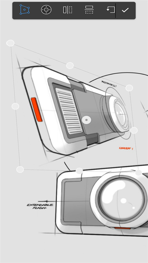 autodesk sketchbook手機(jī)版app v6.2.2官方中文版 1