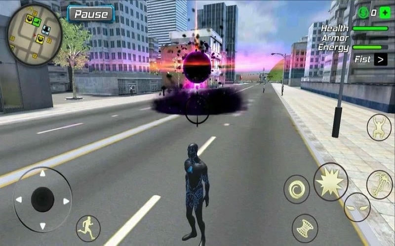 黑洞超級(jí)英雄戰(zhàn)斗機(jī)游戲(black hole superhero fighter) v1.6.8 安卓版 3