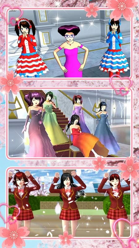 動(dòng)漫女高中生模擬器游戲 v1.4 安卓版 3