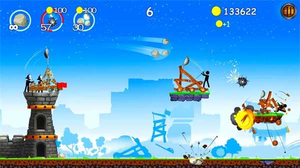 火柴人投石機(jī)游戲 v1.3.2 安卓版 1