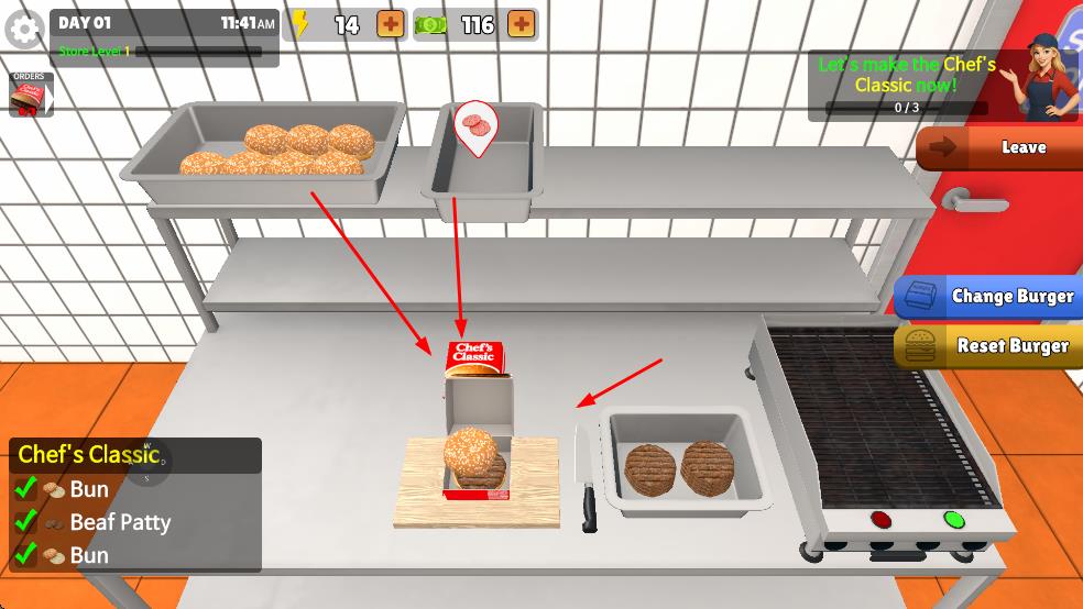 我的漢堡屋模擬器手機(jī)版 v1.0.10 安卓版 1