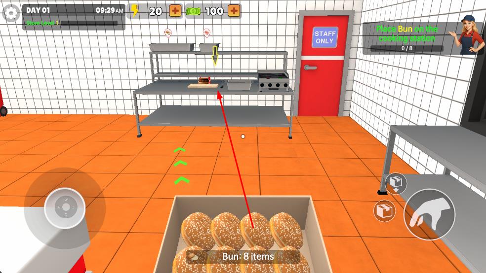 我的漢堡屋模擬器手機(jī)版 v1.0.10 安卓版 2