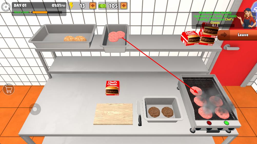 我的漢堡屋模擬器 v1.0.10 安卓版 1