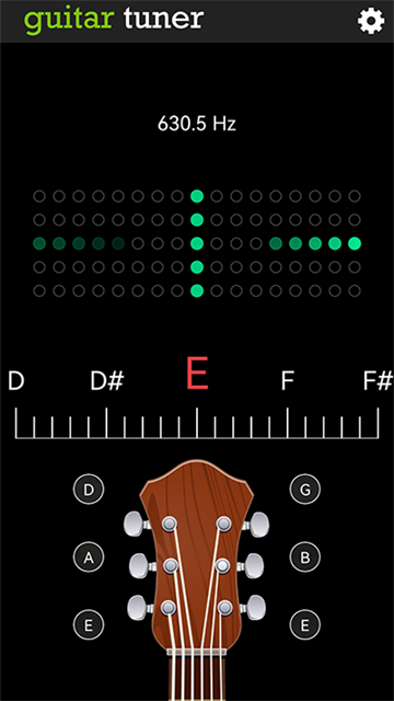 云知處調(diào)音器正版(吉他二胡調(diào)音) v7.4.3安卓版 1