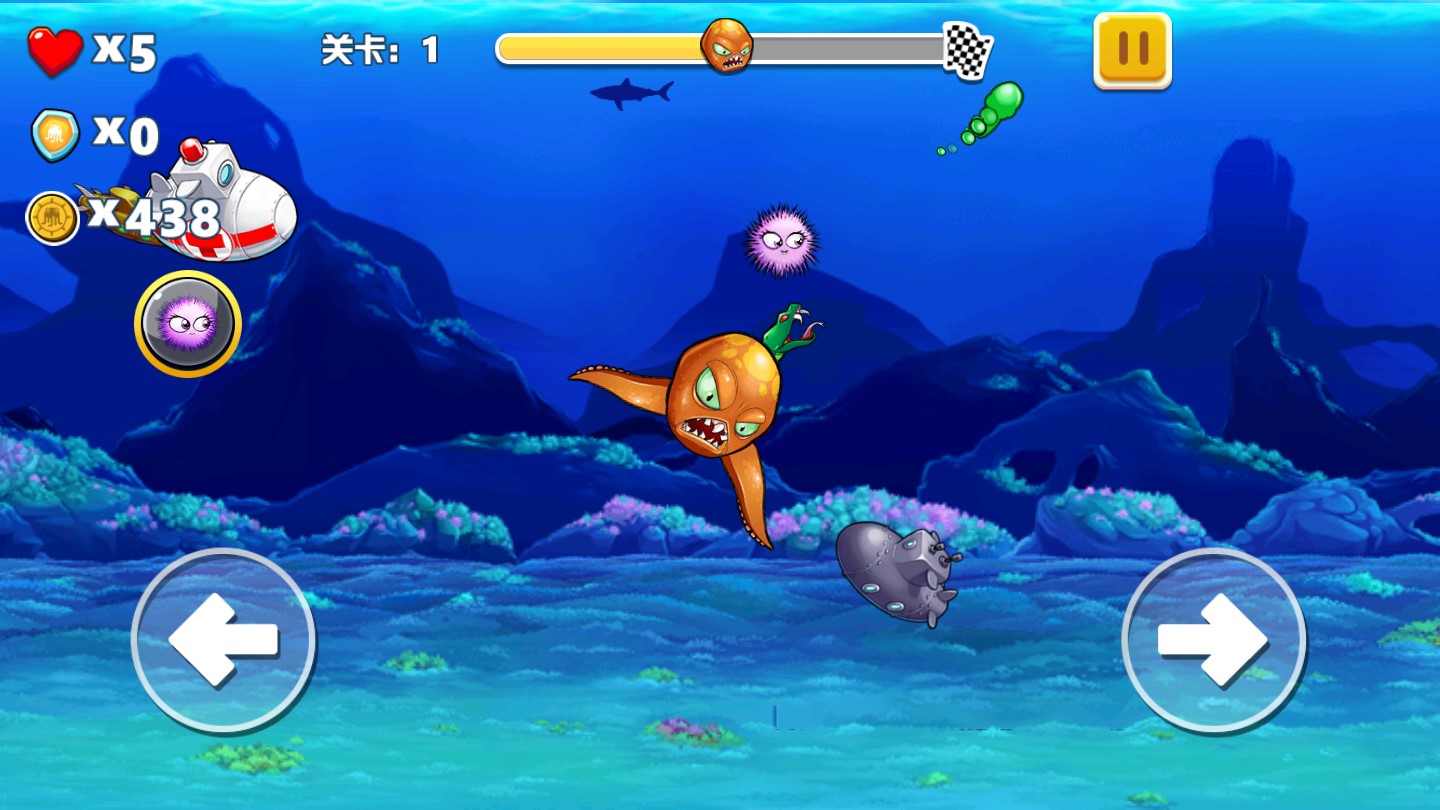 憤怒的章魚破解版 v1.0 安卓版 1