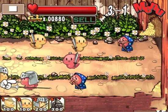 小雞的戰(zhàn)爭游戲 v1.9 安卓版 1