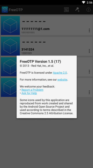 freeotp手機(jī)最新版 v2.0.5安卓版 1