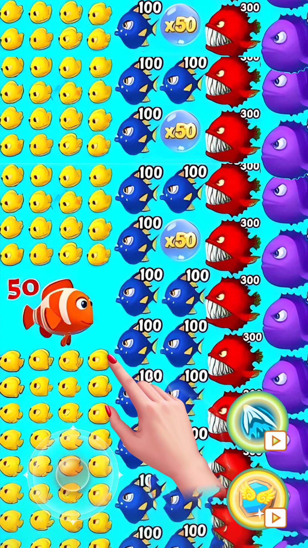 魚吃魚吞噬進(jìn)化游戲 v1.1 安卓版 3