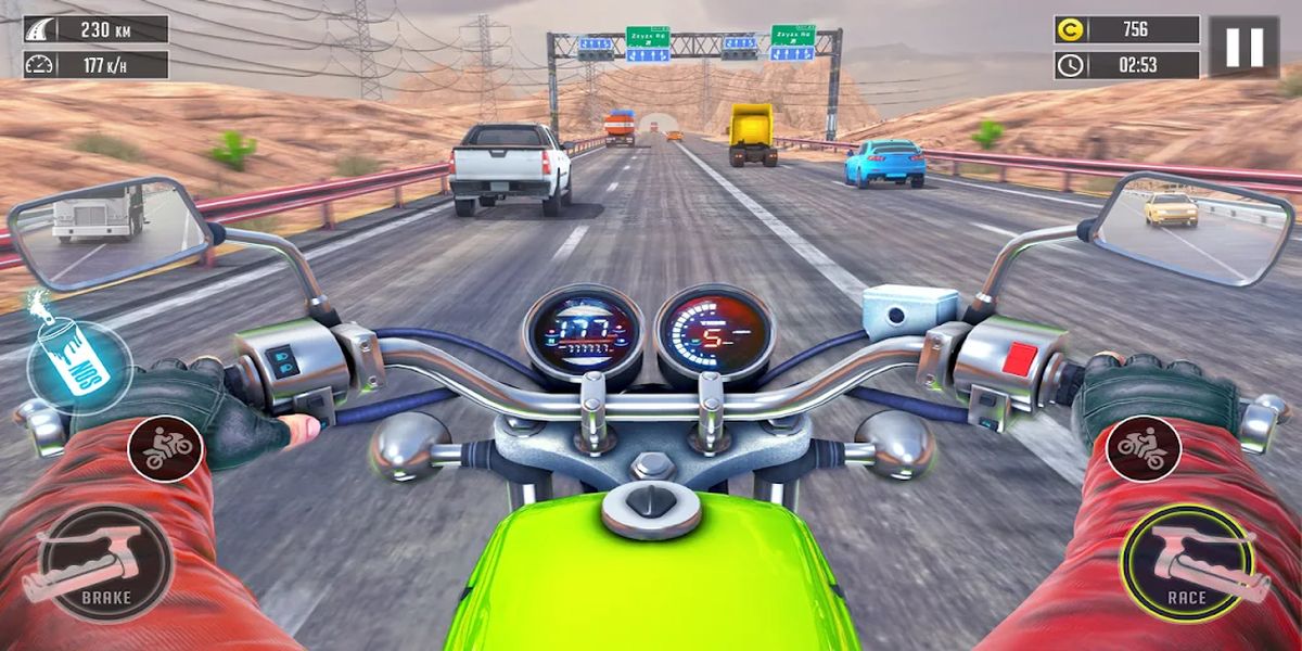 摩托車比賽游戲 v1.0.5.9 3