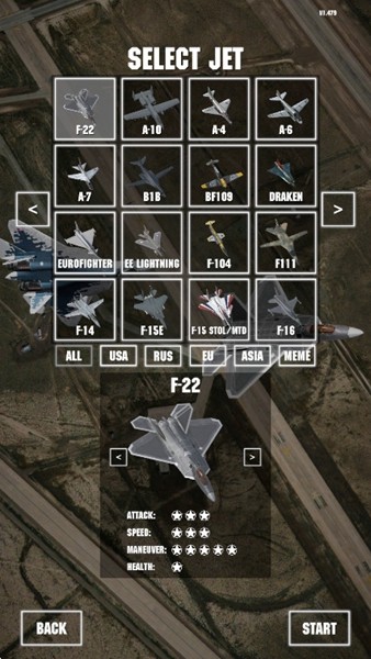噴氣式突襲行動(dòng) v1.480 0
