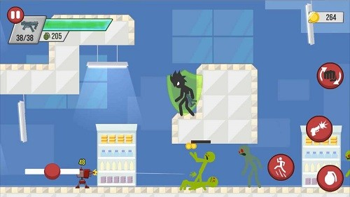 火柴人僵尸射擊內(nèi)置菜單 v1.5.39 2