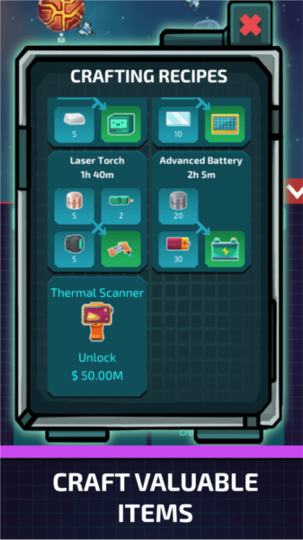 閑置星球礦工無(wú)限金幣 v2.5.3 3