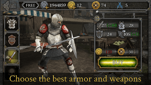 騎士之戰(zhàn)中世紀(jì)競技場無限金幣 v1.0.22 安卓版 1