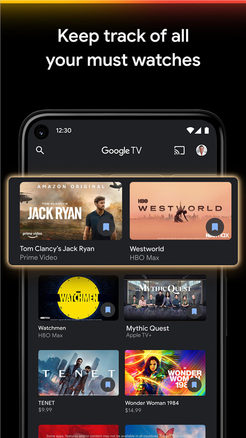 Google Play電影(Google Play Movies) v4.39.3094 安卓版 1
