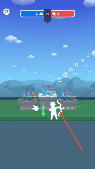 箭術堡壘城堡戰(zhàn)爭無限金幣 v0.9.3 安卓版 3