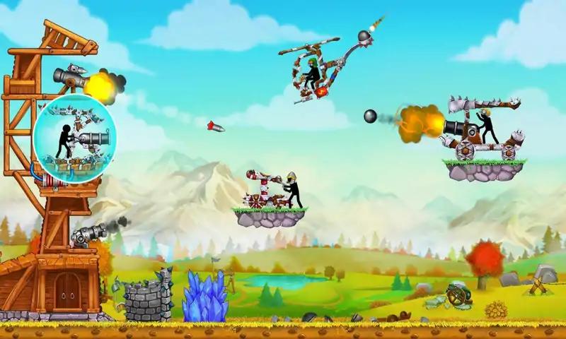 火柴人之守衛(wèi)城堡2無(wú)限鉆石版 v7.5.2 0