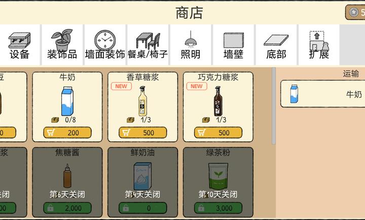 小咖啡館的故事游戲中文版 v2.5.0 1