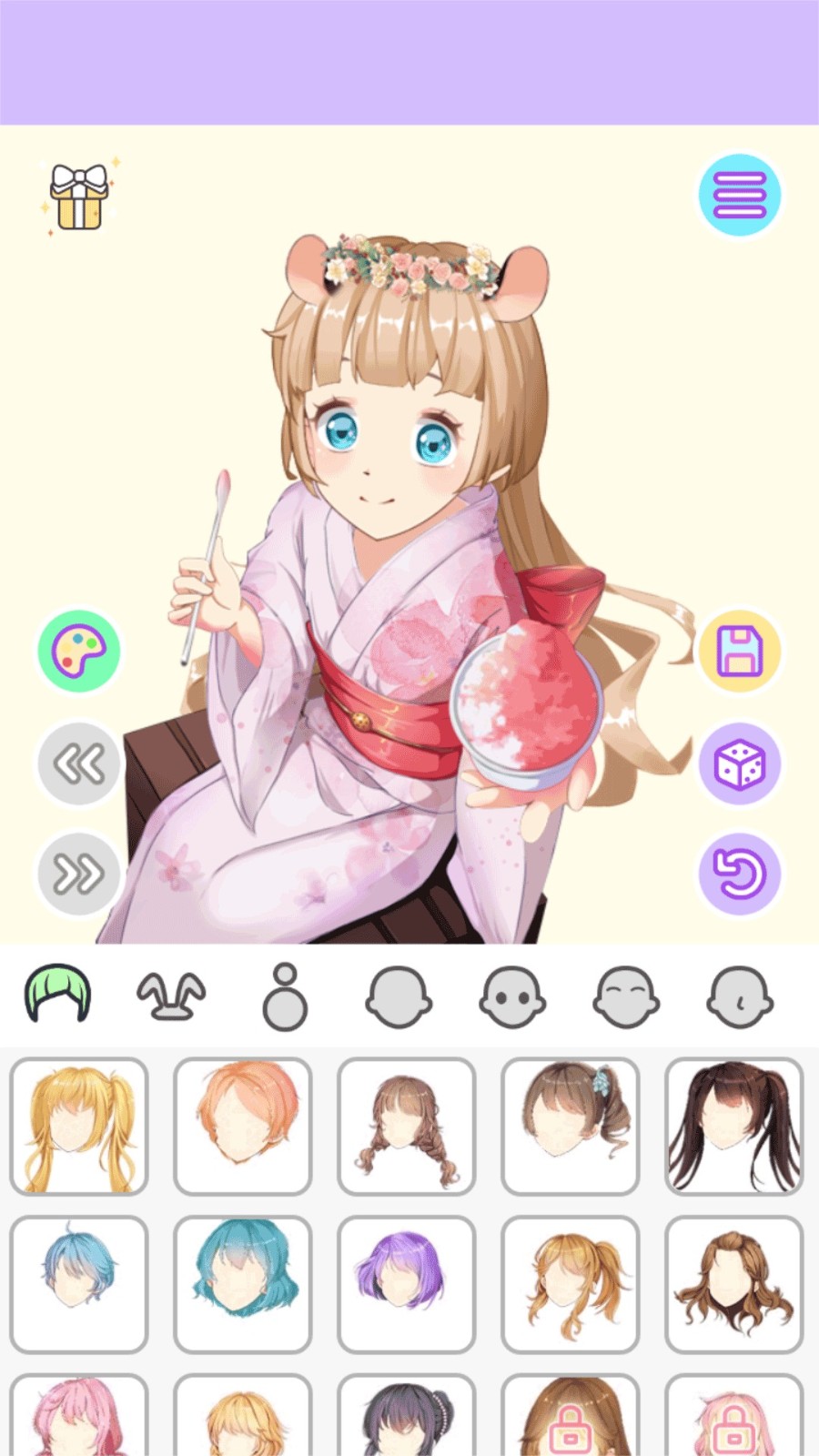 動漫萌娘換裝游戲 v2.1.8 0