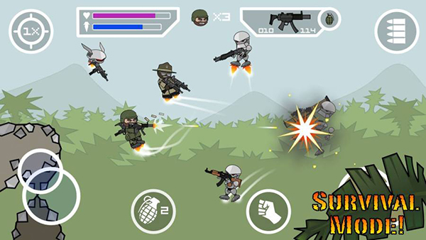 涂鴉軍團(tuán)2迷你民兵漢化版 v5.6.0 安卓版 1