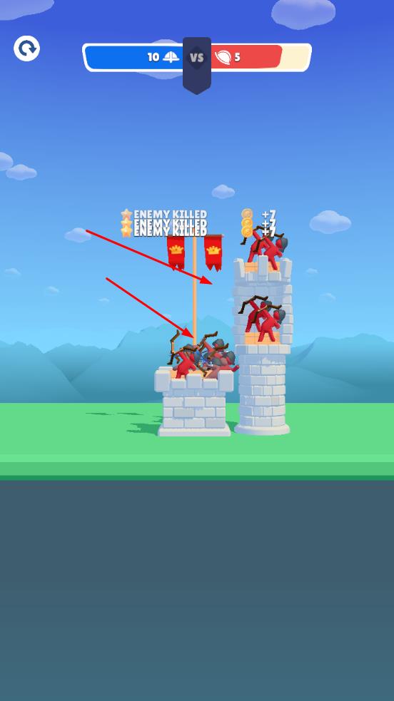 箭術(shù)堡壘城堡戰(zhàn)爭(zhēng)2025無(wú)限金幣無(wú)限鉆石 v0.9.3 1