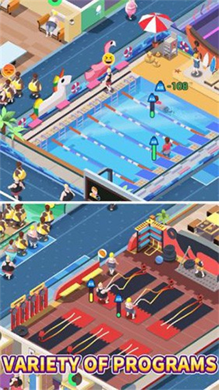 健身俱樂部大亨免廣告 v1.7.0 0