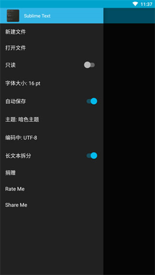 sublime text中文版 v2025092423r 安卓版 1